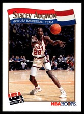 1991-92 Hoops Stacey Augmon Rookie USA #554