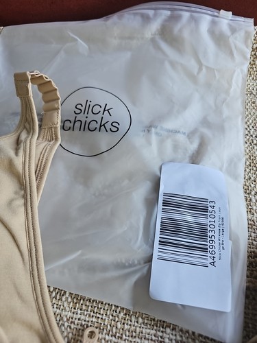 Slick Chicks BH ohne Reißverschluss vorne Large hellbraun - Bild 8 von 14