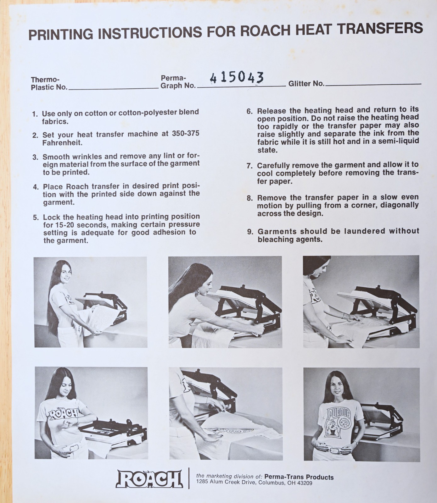 Original VINTAGE 1970s Heat Transfer | Hot Dog Food Graphic Retro 1970s