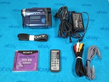Sony DCR-DVD101 Handycam DVD Camcorder  Accessories Tested Working Excellent 