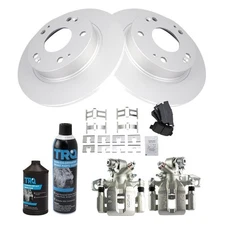 TRQ BKA45337 Disc Brake Kit For Honda Civic 2006-2015 Rear 43022S2A000