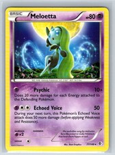 Meloetta 77/149 Rare Boundaries Crossed Pokemon Non-Holo Near Mint on eBay