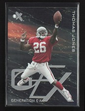 2000 E-X Generation Thomas Jones #7 GX Arizona Cardinals