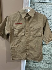 Boy Scout BSA UNIFORM SHIRT Youth Large New Style C66