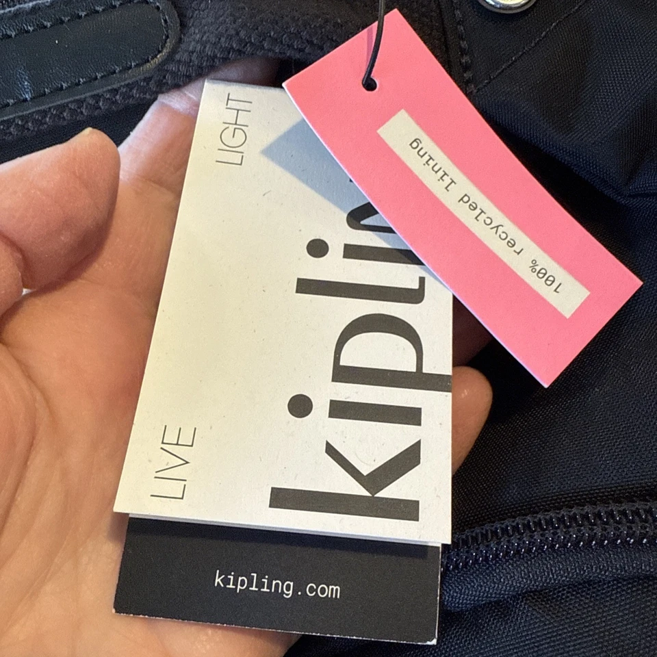 Kipling Darcey S Black Tonal Suitcase NWT MSRP $219.00 - Image 3 of 4