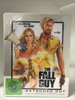 The Fall Guy - Kinofassung + Extended-Steelbook # BLU-RAY-NEU Folie eingerissen