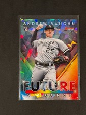 Andrew Vaughn - 2021 Bowman's Best Future Vibrance Atomic Refractor Rookie RC