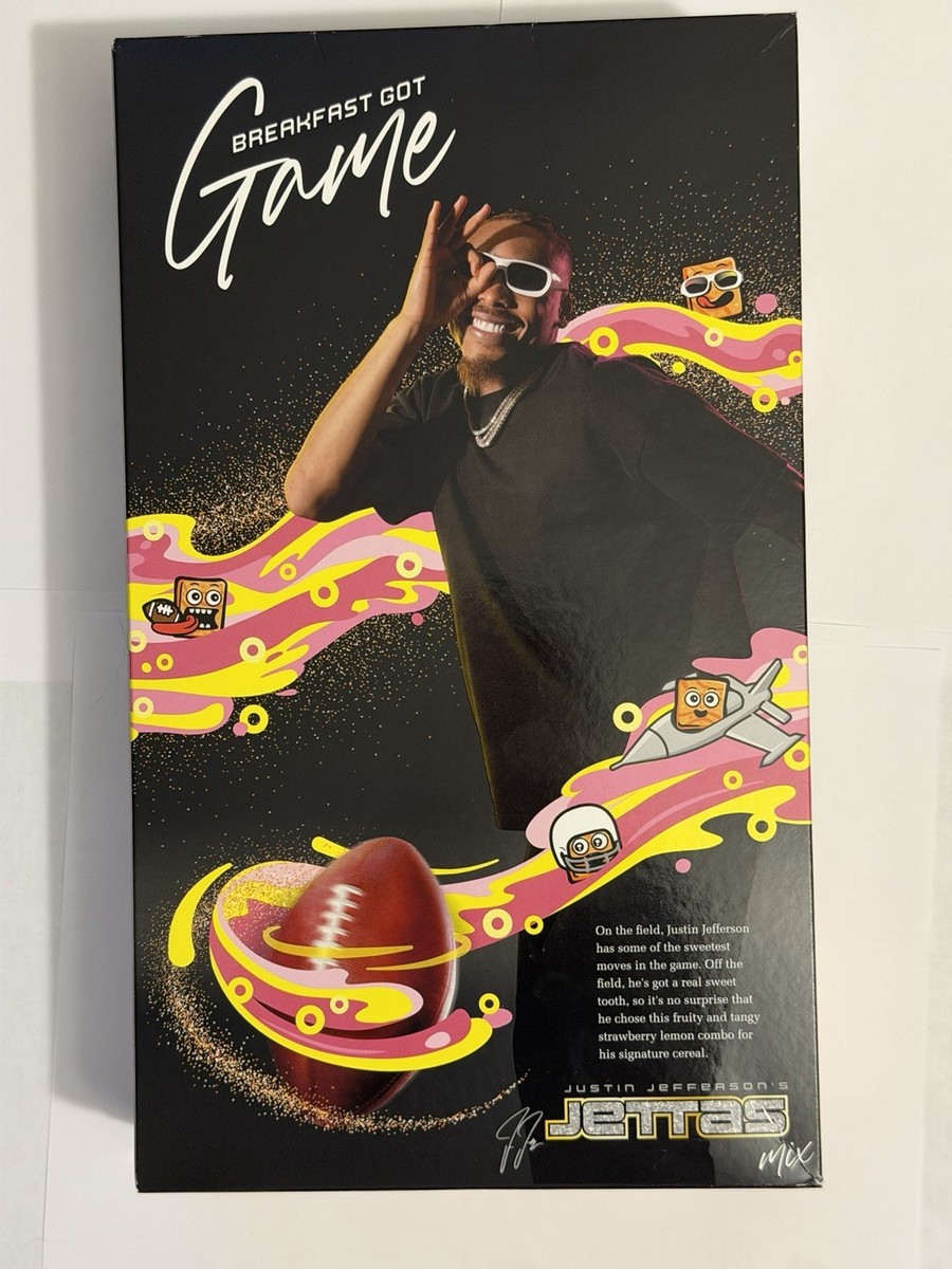 2025 Justin Jefferson Limited Edition Jettas Mix Cereal *NEW