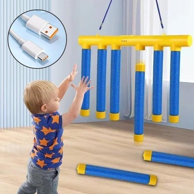 Fun Challenge Falling Sticks Game Set for Training Reaction Ability Educational
