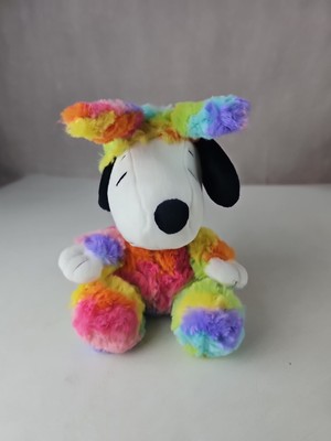 SNOOPY Plüschtier Stofftier Hallmark Peanuts Osterhasenohren Batikanzug 8 Zoll