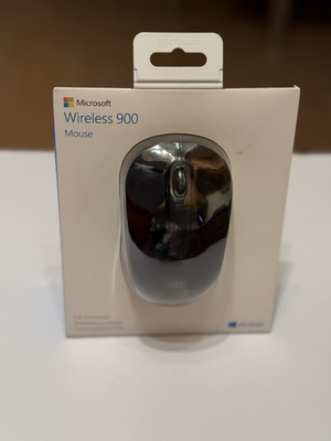 #ad Microsoft Wireless 900 Full Size Mouse Black PW4 00001 Model 1737 BRAND NEW $28.99