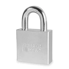 American Lock A5260 Padlock, Keyed Different, Standard Shackle, Round Steel