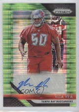 2018 Panini Prizm Rookie Auto Neon Green Pulsar Prizm Vita Vea #RA-VV Auto oh8