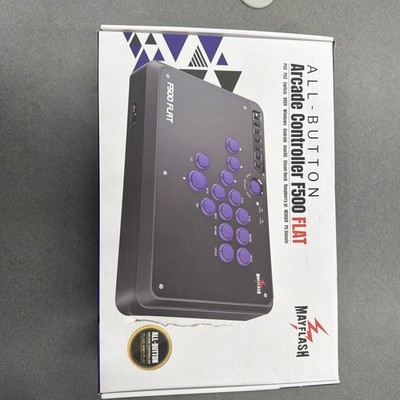 MAYFLASH F500 FLAT All Button Arcade Controller for PlayStation, PC, Xbox