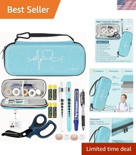 Nurse Kit Stethoscope Case Penlights Medical Scissors Bandages Badge Holders