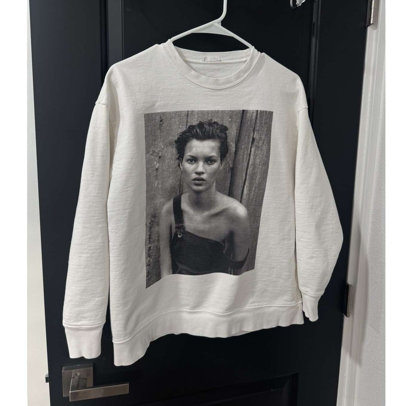 Zara - Limited Edition 100% Cotton Off-White Black Logo Dot Size Small
