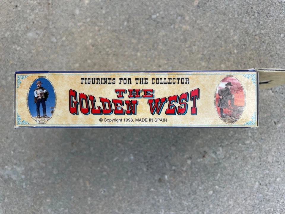 ALTO MEDIODÍA - ANDREA The Golden West Series en Metal Fundido Blanco 54 mm - NUEVO - Paquete Original Foto 4 de 4