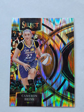 2024 Panini Select WNBA - Premier Level Cameron Brink #191 Silver Flash Prizm...