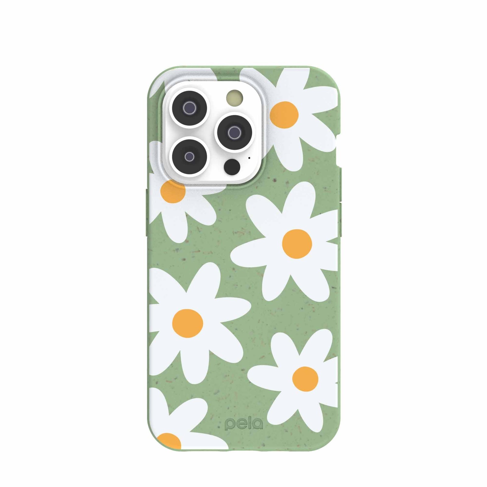 - Phone Case for iPhone 14 Pro, Sage Green Daisy - Protective Cell Phone Cove...