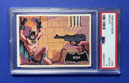 1966 Topps Batman #49 — PSA 4