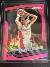 2025 Panini WNBA Prizm Nancy Lieberman PINK Prizm /175 - Mercury #34 !