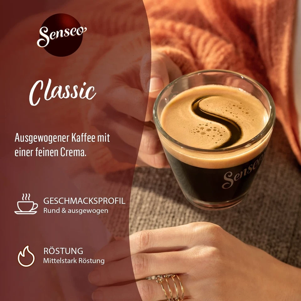 Senseo Pads Classic Storage Pack 5 x 32 Drinks 160 Coffee Pods - Bild 4 von 4