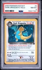 2000 POKEMON ROCKET #5 DARK DRAGONITE-HOLO PSA 8