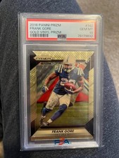 Frank Gore 2016 Panini Prizm GOLD VINYL /5 PSA 10 Gem Mint
