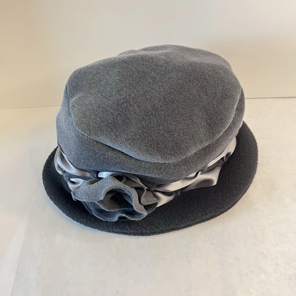 Sombrero polar gris Melinda hecho en Chicago por Strong Wear Foto 2 de 4