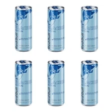 5 Pack - Red Bull Glacier Limited Edition - Glacier Ice Raspberry, From Dealer