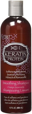 Hask Keratin Protein Smoothing Shampoo, 12 fl oz