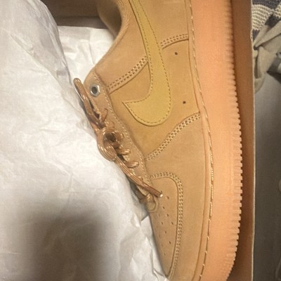 Nike Air Force 1 Herren Sneaker Low Top EU 41 US 8 Beige Leder neu