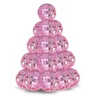 Yescom 20PCS 1.6" Small Disco Ball Mirror Mini Hanging for Events Wedding Party