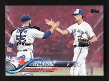 Tyler Clippard 2018 Topps Update Mother's Day Hot Pink #/50 #US96