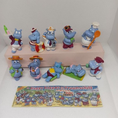 Happy Hippos Holiday Cruise 1992, Kinder Surprise Full set | eBay