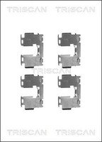Triscan ZubehöRsatz Scheibenbremsbelag 8105 131644 FüR Toyota RAV 3 4 VAN ZSA35_