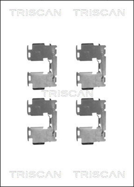Triscan ZubehöRsatz Scheibenbremsbelag 8105 131644 FüR Toyota RAV 3 4 VAN ZSA35_-image