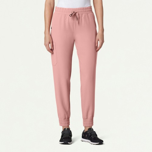JAANUU Mauve Neo Everyday Cargo Scrub Jogger Pants XXS Regular Fit