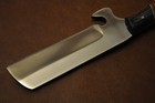 Custom Handemade Stainless Steel Bullcutter Knife Resin Handle With Cover 242 — photo 6