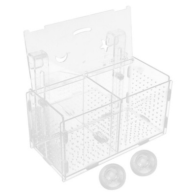 1 Satz Fischtankzucht-Brüterei Fischzucht Getrennte Box Aquarium Isolation Box