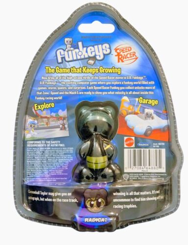 U.B. Funkeys Cannonball Taylor Speed Racer Gray/Green New In Package - Picture 2 of 2