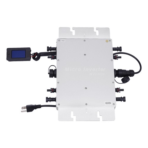 WVC-1200W MPPT Solar Micro Inverter Grid Tie Grid Pure Sine Wave Inverter DC-AC - Picture 9 of 16