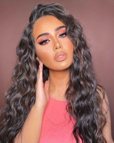 Foxy Locks Kakao - elegante 14" nahtlose Clip in Echthaarverlängerungen 120g - Bild 2 von 3