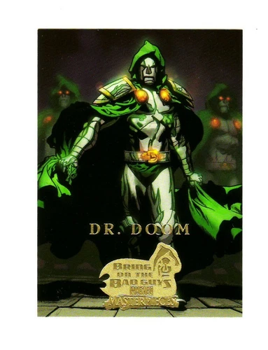 UPPER DECK MARVEL MASTERPIECES 3 2008 BASE CARD 10 DR. DOOM