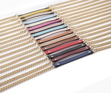 1.8cm Leather Metal Shoulder Crossbody Handbag Replacement Adjustable Bag Strap