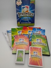 Brainetics Math Memory System Parts 1  2 Complete 5 DVD Set w Books Flash Cards