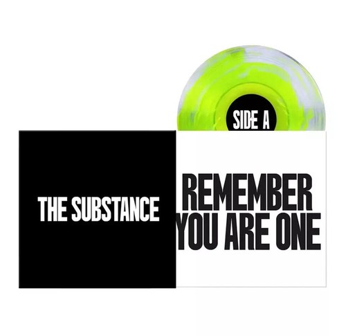 THE SUBSTANCE Soundtrack Transparent-Activator Green EXCLUSIVE Vinyl