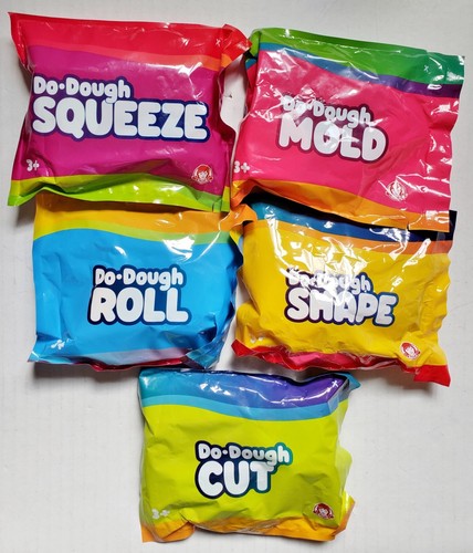 2020 Wendy’s Kid’s Meal Do-Dough Kids Meal Toys Set of 5 - Picture 10 of 11