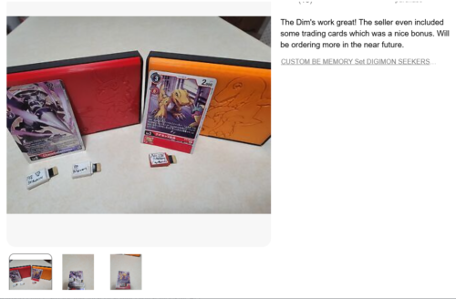 CUSTOM Chackmon EX DIM DIGIMON VITAL HERO/VITAL BRACELET Dim Card - Bild 9 von 11