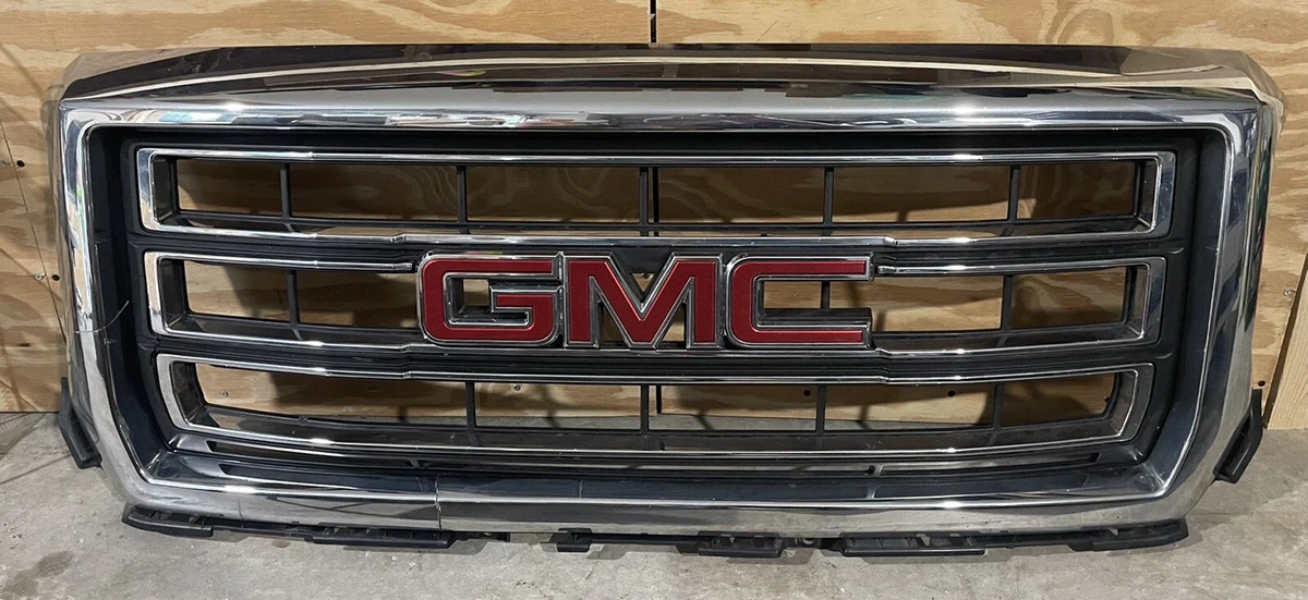 2014-2015 GMC SIERRA 1500 FRONT GRILLE OEM WITH EMBLEM OEM 